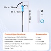 image:imageVEVOR Drum Pump 95 oz Per Stroke LeverAction Barrel Pump Fits 555 Gallon Drums with 3Section Suction Tube Assembly amp Hose Hand Operated Designed to Transfer Water Alcohol Corrosive LiquidsLeverAction Barrel Pump