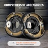 image:imageVEVOR Electric Trailer Brake Assembly 12 x 2 2 Pairs SelfAdjusting Electric Brakes Kit for 7000 lbs Axle 5Hole Mounting Backing Plates for Braking System Part Replacement 2 Right  2 Left  Electric Brakes Kit for 7000 lbs Axle 5Hole Mounting Backing Plates for Braking System Part Replacement 2 Right  2 Left1 Pair Brakes