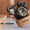 image:imageVEVOR Electric Trailer Brake Assembly 12 x 2 2 Pairs SelfAdjusting Electric Brakes Kit for 7000 lbs Axle 5Hole Mounting Backing Plates for Braking System Part Replacement 2 Right  2 Left  Electric Brakes Kit for 7000 lbs Axle 5Hole Mounting Backing Plates for Braking System Part Replacement 2 Right  2 Left2 Brakes  2 Brake Drums