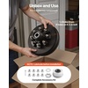 image:imageVEVOR Electric Trailer Brake Assembly 12 x 2 2 Pairs SelfAdjusting Electric Brakes Kit for 7000 lbs Axle 5Hole Mounting Backing Plates for Braking System Part Replacement 2 Right  2 Left  Electric Brakes Kit for 7000 lbs Axle 5Hole Mounting Backing Plates for Braking System Part Replacement 2 Right  2 Left1 Brake Drums