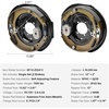 image:imageVEVOR Electric Trailer Brake Assembly 12 x 2 2 Pairs SelfAdjusting Electric Brakes Kit for 7000 lbs Axle 5Hole Mounting Backing Plates for Braking System Part Replacement 2 Right  2 Left  Electric Brakes Kit for 7000 lbs Axle 5Hole Mounting Backing Plates for Braking System Part Replacement 2 Right  2 Left1 Pair Brakes