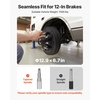 image:imageVEVOR Electric Trailer Brake Assembly 12 x 2 2 Pairs SelfAdjusting Electric Brakes Kit for 7000 lbs Axle 5Hole Mounting Backing Plates for Braking System Part Replacement 2 Right  2 Left  Electric Brakes Kit for 7000 lbs Axle 5Hole Mounting Backing Plates for Braking System Part Replacement 2 Right  2 Left1 Brake Drums