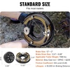image:imageVEVOR Electric Trailer Brake Assembly 12 x 2 2 Pairs SelfAdjusting Electric Brakes Kit for 7000 lbs Axle 5Hole Mounting Backing Plates for Braking System Part Replacement 2 Right  2 Left  Electric Brakes Kit for 7000 lbs Axle 5Hole Mounting Backing Plates for Braking System Part Replacement 2 Right  2 Left2 Brakes  2 Brake Drums