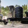 image:imageVEVOR Electric Trailer Jack 5000 lbs Heavy Duty RV Electric Power Tongue Jack with 7pin Connector Manual Crank Handle amp Weatherproof Jack Cover 10283 Lift for Trailers Campers amp RVs Black