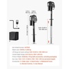 image:imageVEVOR Electric Trailer Jack 7500 lbs Capacity Electric Power Tongue Jack with Waterproof Protective Cover amp LED Light for Travel Trailer Camper RV 9843385 in Lift 12V DC with Wiring Black7500 lbs