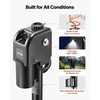 image:imageVEVOR Electric Trailer Jack 7500 lbs Capacity Electric Power Tongue Jack with Waterproof Protective Cover amp LED Light for Travel Trailer Camper RV 9843385 in Lift 12V DC with Wiring Black7500 lbs