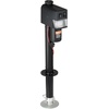 image:imageVEVOR Electric Trailer Jack 7500 lbs Capacity Electric Power Tongue Jack with Waterproof Protective Cover amp LED Light for Travel Trailer Camper RV 9843385 in Lift 12V DC with Wiring Black3500 lbs