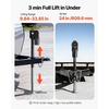image:imageVEVOR Electric Trailer Jack 7500 lbs Capacity Electric Power Tongue Jack with Waterproof Protective Cover amp LED Light for Travel Trailer Camper RV 9843385 in Lift 12V DC with Wiring Black7500 lbs