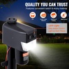 image:imageVEVOR Electric Trailer Jack 7500 lbs Capacity Electric Power Tongue Jack with Waterproof Protective Cover amp LED Light for Travel Trailer Camper RV 9843385 in Lift 12V DC with Wiring Black3500 lbs
