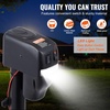 image:imageVEVOR Electric Trailer Jack 7500 lbs Capacity Electric Power Tongue Jack with Waterproof Protective Cover amp LED Light for Travel Trailer Camper RV 9843385 in Lift 12V DC with Wiring Black4000 lbs