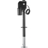 image:imageVEVOR Electric Trailer Jack 7500 lbs Capacity Electric Power Tongue Jack with Waterproof Protective Cover amp LED Light for Travel Trailer Camper RV 9843385 in Lift 12V DC with Wiring Black7500 lbs