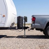 image:imageVEVOR Electric Trailer Jack 7500 lbs Capacity Electric Power Tongue Jack with Waterproof Protective Cover amp LED Light for Travel Trailer Camper RV 9843385 in Lift 12V DC with Wiring Black7500 lbs