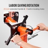 image:imageVEVOR Engine Stand 1300 lbs 35 Ton Rotating Engine Motor Stand with 360 Degree Adjustable Head Cast Iron Motor Hoist Dolly 4Caster 4 Adjustable Arms for Vehicle Maintenance Auto Repair1300 lbs