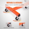 image:imageVEVOR Engine Stand 1300 lbs 35 Ton Rotating Engine Motor Stand with 360 Degree Adjustable Head Cast Iron Motor Hoist Dolly 4Caster 4 Adjustable Arms for Vehicle Maintenance Auto Repair1500 lbs