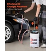 image:imageVEVOR Fluid Extractor 95 L Capacity PneumaticManual Vacuum Oil Extractor Pump with 59 in Long Horse amp Three 47 in Extension Tubes Oil Change Pump with PE Tank for Cars Lawn Mowers Boats95L