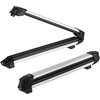 image:imageVEVOR Folding Hitch Mounted Ski amp Snowboard Rack Fits 2Inch Receiver Carries up to 6 Pairs of Skis or 4 Snowboards Adjustable HitchMounted Rack for Car with Key Lock Security Strap Tilt AccessRoof Rack TStyle  Rails