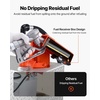 image:imageVEVOR Fuel Transfer Pump 12V DC 15 GPM Cast Iron Diesel Transfer Pump Kit with Manual Nozzle Discharge Hose Overheat Protection Power Cable ExplosionProof for Gasoline Diesel Kerosene amp More12V 16GPM