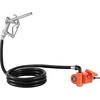 image:imageVEVOR Fuel Transfer Pump 12V DC 15 GPM Cast Iron Diesel Transfer Pump Kit with Manual Nozzle Discharge Hose Overheat Protection Power Cable ExplosionProof for Gasoline Diesel Kerosene amp More768 x 669 x 669 in