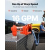 image:imageVEVOR Fuel Transfer Pump 12V DC 15 GPM Cast Iron Diesel Transfer Pump Kit with Manual Nozzle Discharge Hose Overheat Protection Power Cable ExplosionProof for Gasoline Diesel Kerosene amp More12V 16GPM