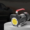 image:imageVEVOR Fuel Transfer Pump 12V DC 15 GPM Cast Iron Diesel Transfer Pump Kit with Manual Nozzle Discharge Hose Overheat Protection Power Cable ExplosionProof for Gasoline Diesel Kerosene amp More12V 10GPM with Carry Case