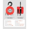 image:imageVEVOR Hand Chain Hoist 1 Ton 2200 lbs Capacity Manual Chain Block with Upgrade G70 Galvanized Chain 8 ft Lifting Height Heavy Duty Pulley Hoist for Garage Warehouse Automotive Machinery RedRed 1T 8FT