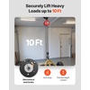 image:imageVEVOR Hand Chain Hoist 2 Ton 4400 lbs Capacity Manual Chain Block with Upgrade G80 Galvanized Chain 20 ft Lifting Height Heavy Duty Pulley Hoist for Garage Warehouse Automotive Machinery OrangeRed
