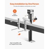 image:imageVEVOR Heavy Duty Trailer Jack 2000 lbs Load Capacity 10 Swivel Lift for RV Horse Utility amp Yacht Trailers2500lbs