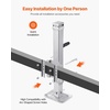 image:imageVEVOR Heavy Duty Trailer Jack 2000 lbs Load Capacity 10 Swivel Lift for RV Horse Utility amp Yacht Trailers8000lbs
