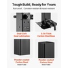 image:imageVEVOR HeavyDuty Trailer Jack 12000 lbs Load Capacity Sidewind Square Direct Weldon Trailer Jack with Handle Crank Adjustable Drop Leg 26Inch Travel for Lifting RV Utility Yacht Trailers12000lbs 26 inch Stroke