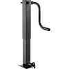 image:imageVEVOR HeavyDuty Trailer Jack 12000 lbs Load Capacity Sidewind Square Direct Weldon Trailer Jack with Handle Crank Adjustable Drop Leg 26Inch Travel for Lifting RV Utility Yacht Trailers12000lbs 26 inch Stroke