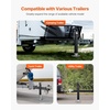 image:imageVEVOR HeavyDuty Trailer Jack 12000 lbs Load Capacity Sidewind Square Direct Weldon Trailer Jack with Handle Crank Adjustable Drop Leg 26Inch Travel for Lifting RV Utility Yacht Trailers8000lbs 1514 inch Stroke