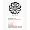 image:imageVEVOR Hubcaps Wheel Covers for 20172023 Tesla Model 3 18 Inch Set of 4 Wheel Rim Cover Hubcaps OEM Style Replacement R18 Size Snap On Car Hub Caps Premium 10Spoke ABS Tire Rim Caps Matte BlackSilver  Black