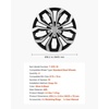image:imageVEVOR Hubcaps Wheel Covers for 20172023 Tesla Model 3 18 Inch Set of 4 Wheel Rim Cover Hubcaps OEM Style Replacement R18 Size Snap On Car Hub Caps Premium 10Spoke ABS Tire Rim Caps Matte BlackSilver  Black