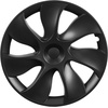 image:imageVEVOR Hubcaps Wheel Covers for 20172023 Tesla Model 3 18 Inch Set of 4 Wheel Rim Cover Hubcaps OEM Style Replacement R18 Size Snap On Car Hub Caps Premium 10Spoke ABS Tire Rim Caps Matte BlackMatte Black
