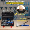 image:imageVEVOR Hydraulic Flaring Tool Kit 45 Double Flaring Tool Brake Repair Brake Flaring Tools for 31612 Brake Flare Tool with Tube Cutter and Deburrer 32 PCS Tube Flaring Tools for Copper Lines