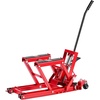 image:imageVEVOR Hydraulic Motorcycle Lift Jack 1500 LBS Capacity ATV Scissor Lift Jack Portable Motorcycle Lift Table with 4 Wheels Hydraulic FootOperated Hoist Stand for Motorcycle ATV UTV Powersports  Portable Motorcycle Lift Table with 4 Wheels Hydraulic FootOperated Hoist Stand for ATV UTV PowersportsRed