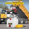 image:imageVEVOR Hydraulic Power Unit 15 Quart Hydraulic Pump AC 220V SingleActing Dump Trailer Pump 3200 PSI Max Relief Pressure 17 GPM Flow Rate Hydraulic Pump for Dump Trailer Car Lifting45 Quart
