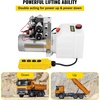 image:imageVEVOR Hydraulic Power Unit 15 Quart Hydraulic Pump AC 220V SingleActing Dump Trailer Pump 3200 PSI Max Relief Pressure 17 GPM Flow Rate Hydraulic Pump for Dump Trailer Car Lifting45 Quart