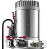 image:imageVEVOR Hydraulic Power Unit 15 Quart Hydraulic Pump AC 220V SingleActing Dump Trailer Pump 3200 PSI Max Relief Pressure 17 GPM Flow Rate Hydraulic Pump for Dump Trailer Car LiftingDouble Acting 6 Quart