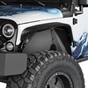 image:imageVEVOR Inner Fender Liner Front amp Rear Fender Liner Compatible with 20072018 Jeeps JKJKU 24 Doors Steel Mud Guards Bolton Style Fenders Flare Wheel Well Cover Fenders Flare Liners BlackFront B