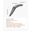 image:imageVEVOR Inner Fender Liner Front amp Rear Fender Liner Compatible with 20072018 Jeeps JKJKU 24 Doors Steel Mud Guards Bolton Style Fenders Flare Wheel Well Cover Fenders Flare Liners BlackFront A