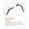 image:imageVEVOR Inner Fender Liner Front amp Rear Fender Liner Compatible with 20072018 Jeeps JKJKU 24 Doors Steel Mud Guards Bolton Style Fenders Flare Wheel Well Cover Fenders Flare Liners BlackFront and Rear B