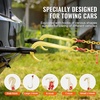 image:imageVEVOR J Hook Chain 516 in x 10 ft Bridle Tow Chain G80 Bridle Transport Chain with 2 G70 J Hooks 9260 Lbs Break Strength Tow Hooks for Trucks J Hooks Towing Straps 2PCS516Inch x 6FT