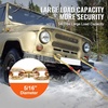 image:imageVEVOR J Hook Chain 516 in x 10 ft Bridle Tow Chain G80 Bridle Transport Chain with 2 G70 J Hooks 9260 Lbs Break Strength Tow Hooks for Trucks J Hooks Towing Straps 2PCS516Inch x 6FT