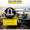 image:imageVEVOR J Hook Chain 516 in x 10 ft Bridle Tow Chain G80 Bridle Transport Chain with 2 G70 J Hooks 9260 Lbs Break Strength Tow Hooks for Trucks J Hooks Towing Straps 2PCS516Inch x 10FT