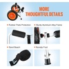 image:imageVEVOR Kayak Cart 250lbs Load Capacity Foldable Kayak Dolly Aluminum Kayak Wheels with 10 Solid Tires for Kayaks Carrier Canoes Paddleboard Kayak Trolley Float Mats Jon Boats