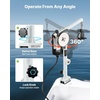 image:imageVEVOR Line Hauler Pot Puller 12V DC 1200W Line Hauler Winch Holds 198 lbs Lift Capacity Line Speed of 115 ftmin 360 Rotation amp CorrosionResistant Crab Pot Puller for Crab ShrimpLobster Traps