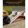 image:imageVEVOR Loading Ramps 2 Pcs 108 x 15 in Durable Aluminum and HeavyDuty Trailer Ramp Set with AntiSlip Plates 10000 Lbs Combined Capacity for Carts Farm Tractors ATVs Lawn Mowers Motorcycles