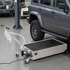 image:imageVEVOR Low Profile Electric Oil Drain Pan 20 Gal Capacity Rolling Oil Drain Pan with 110V HighFlow Pump 72 ft Hose amp T Folding Handle Leakproof amp Corrosionresistant Fit for Trucks ATVs Whitewhite