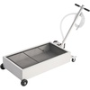 image:imageVEVOR Low Profile Electric Oil Drain Pan 20 Gal Capacity Rolling Oil Drain Pan with 110V HighFlow Pump 72 ft Hose amp T Folding Handle Leakproof amp Corrosionresistant Fit for Trucks ATVs Whitewhite